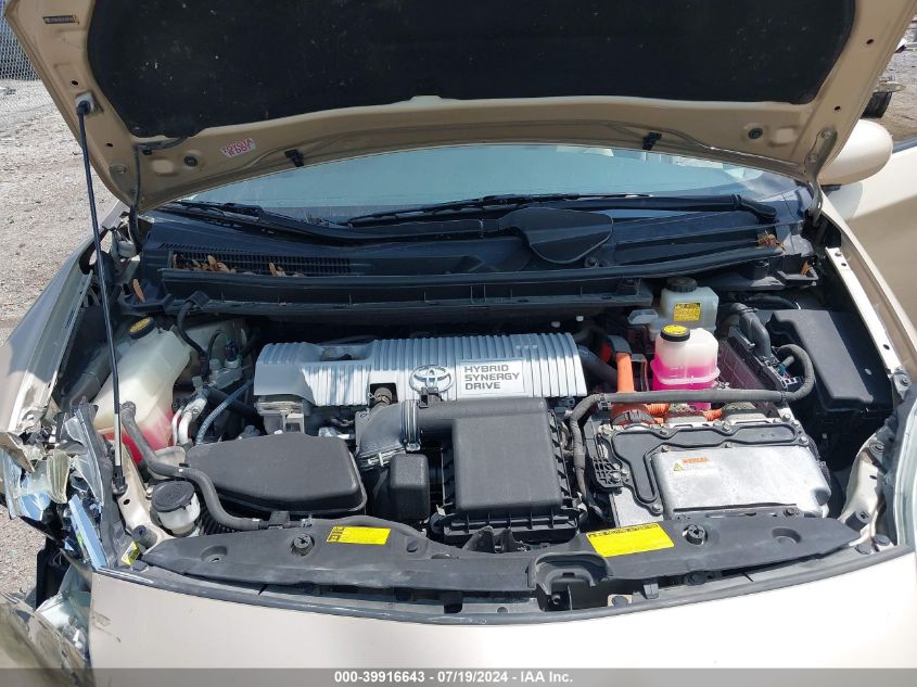 2010 Toyota Prius Ii VIN: JTDKN3DU5A0098596 Lot: 39916643