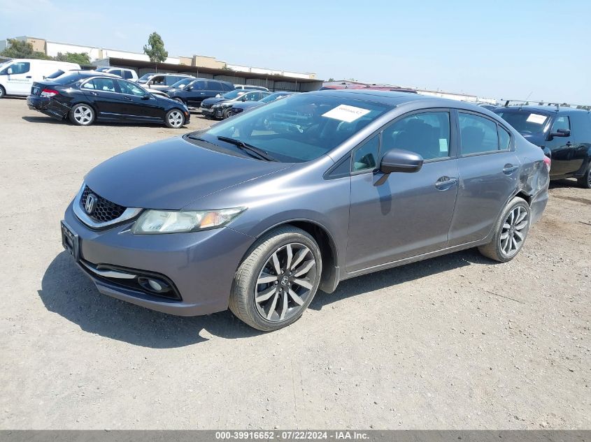 2HGFB2F91FH524740 2015 HONDA CIVIC - Image 2