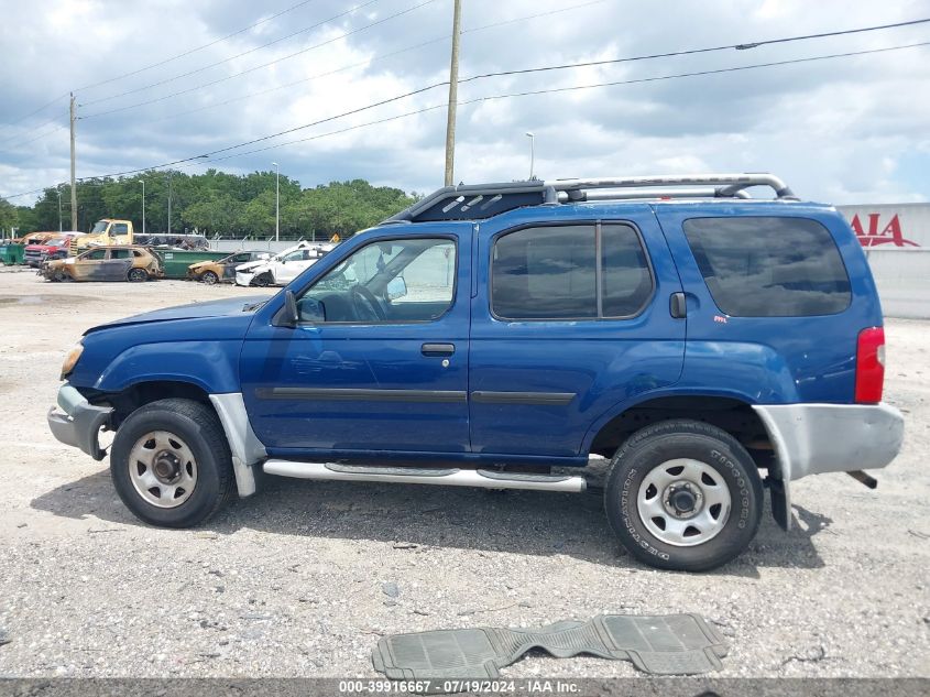 2001 Nissan Xterra Xe VIN: 5N1DD28T61C519081 Lot: 39916667