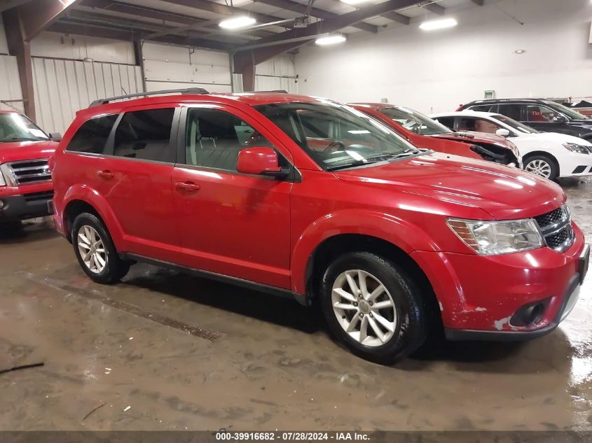 2016 Dodge Journey Sxt VIN: 3C4PDDBG5GT160070 Lot: 39916682