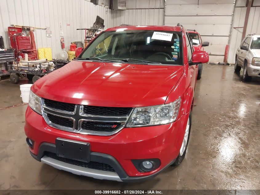 2016 Dodge Journey Sxt VIN: 3C4PDDBG5GT160070 Lot: 39916682