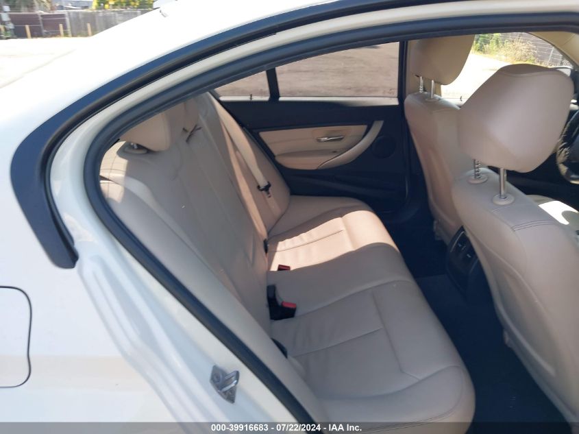 2016 BMW 320I VIN: WBA8E1G51GNU12269 Lot: 39916683