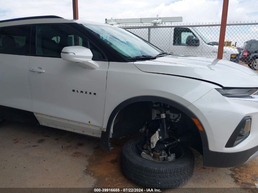 2021 Chevrolet Blazer Fwd 2Lt VIN: 3GNKBCRS6MS515843 Lot: 39916685