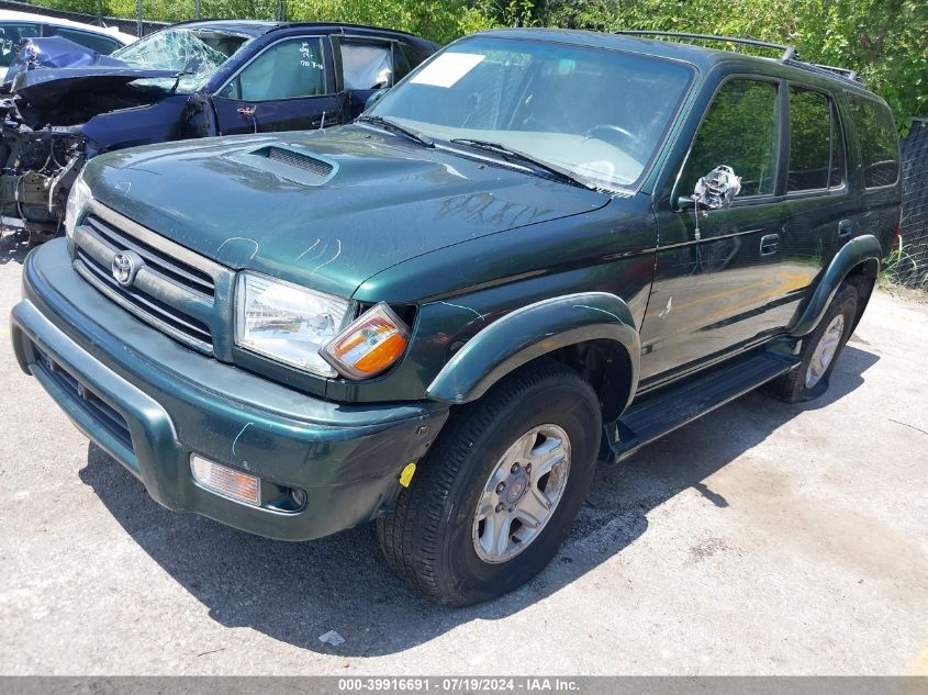 2000 Toyota 4Runner Sr5 V6 VIN: JT3HN86R3Y0304237 Lot: 39916691