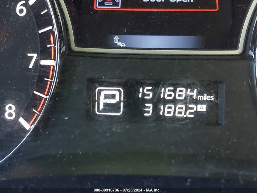 2015 Nissan Pathfinder S/Sv/Sl/Platinum VIN: 5N1AR2MN3FC663853 Lot: 39916736