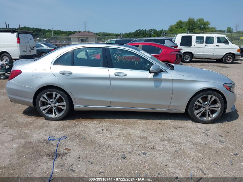 2015 Mercedes-Benz C 300 4Matic/Luxury 4Matic/Sport 4Matic VIN: 55SWF4KB5FU095484 Lot: 39916741