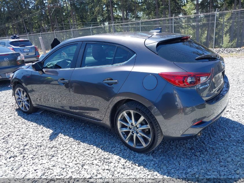 2018 Mazda Mazda3 Touring VIN: 3MZBN1L36JM225590 Lot: 39916881