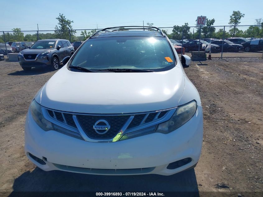 2013 Nissan Murano Le VIN: JN8AZ1MW3DW310388 Lot: 39916893