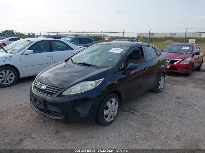 2012 Ford Fiesta S VIN: 3FADP4AJ2CM111703 Lot: 39916901