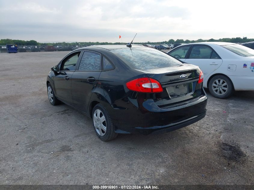 2012 Ford Fiesta S VIN: 3FADP4AJ2CM111703 Lot: 39916901