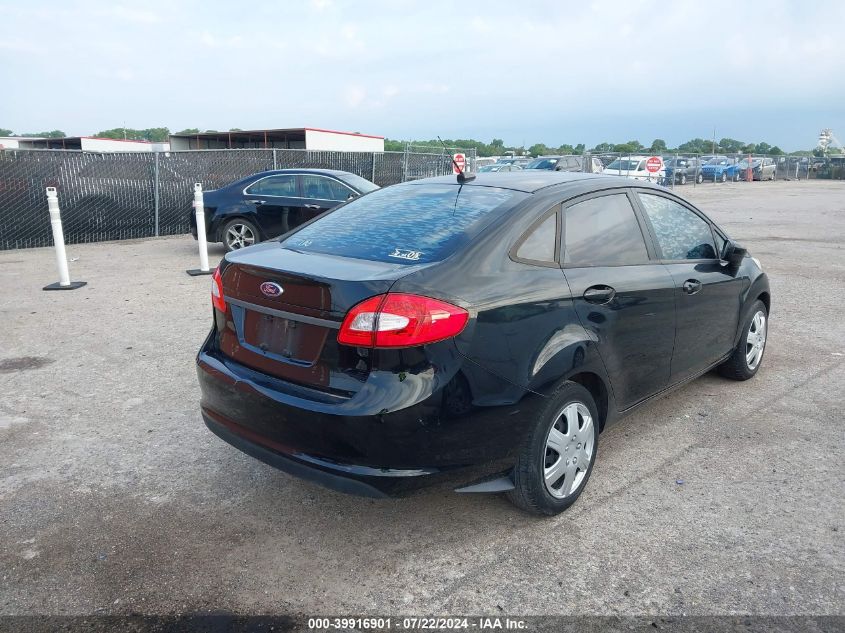 2012 Ford Fiesta S VIN: 3FADP4AJ2CM111703 Lot: 39916901