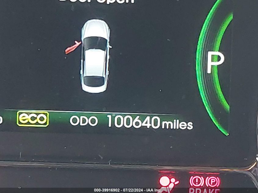 2011 Kia Optima Hybrid Ex VIN: KNAGM4AD0B5003933 Lot: 39916902