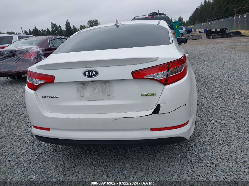 2011 Kia Optima Hybrid Ex VIN: KNAGM4AD0B5003933 Lot: 39916902