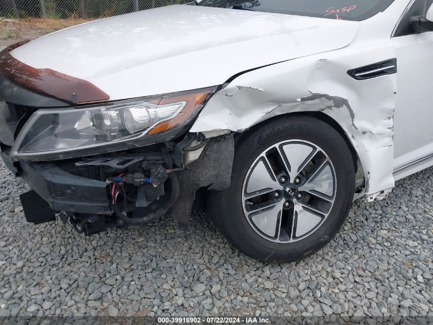 2011 Kia Optima Hybrid Ex VIN: KNAGM4AD0B5003933 Lot: 39916902