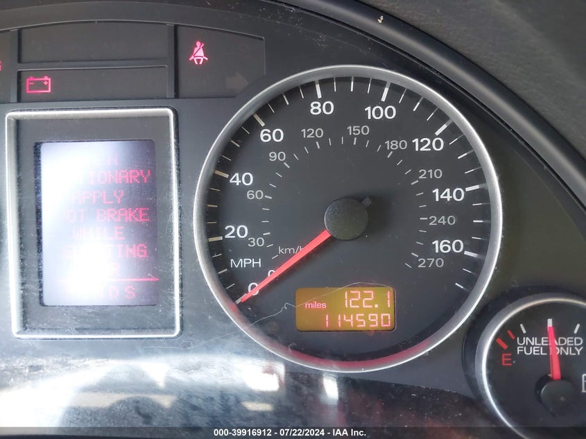 2008 Audi A4 2.0T VIN: WAUDF78E88A124366 Lot: 39916912