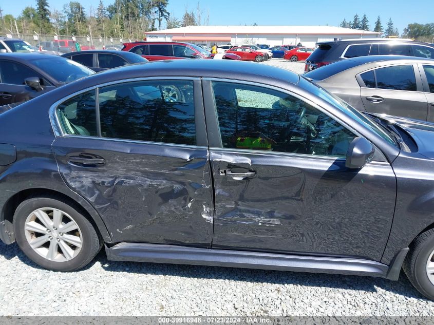 2011 Subaru Legacy 2.5I Premium VIN: 4S3BMBC63B3229993 Lot: 39916948