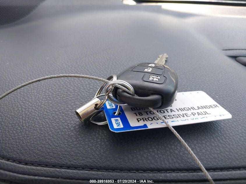2018 Toyota Highlander Le VIN: 5TDZARFH3JS033031 Lot: 39916953