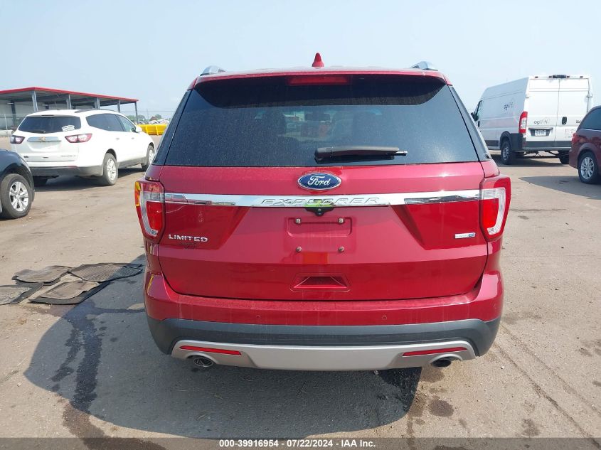 2016 Ford Explorer Limited VIN: 1FM5K8F89GGA56561 Lot: 39916954