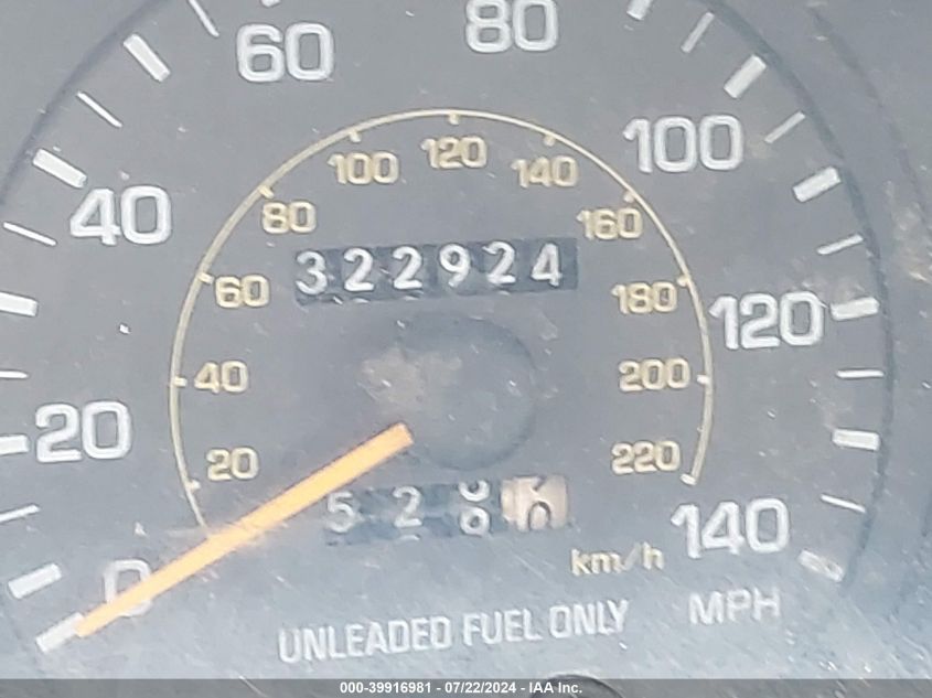 1994 Toyota Camry Le VIN: 4T1SK12E2RU852336 Lot: 39916981