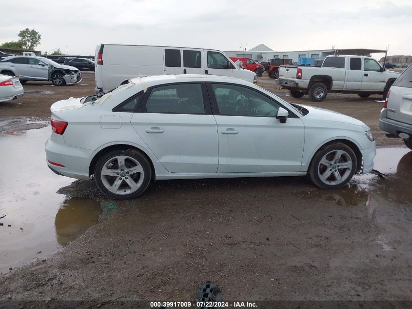 2018 Audi A3 2.0T Premium/2.0T Tech Premium VIN: WAUAUGFF1J1036690 Lot: 39917009