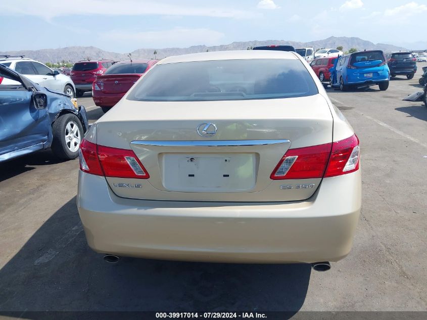 2007 Lexus Es 350 VIN: JTHBJ46GX72034171 Lot: 39917014