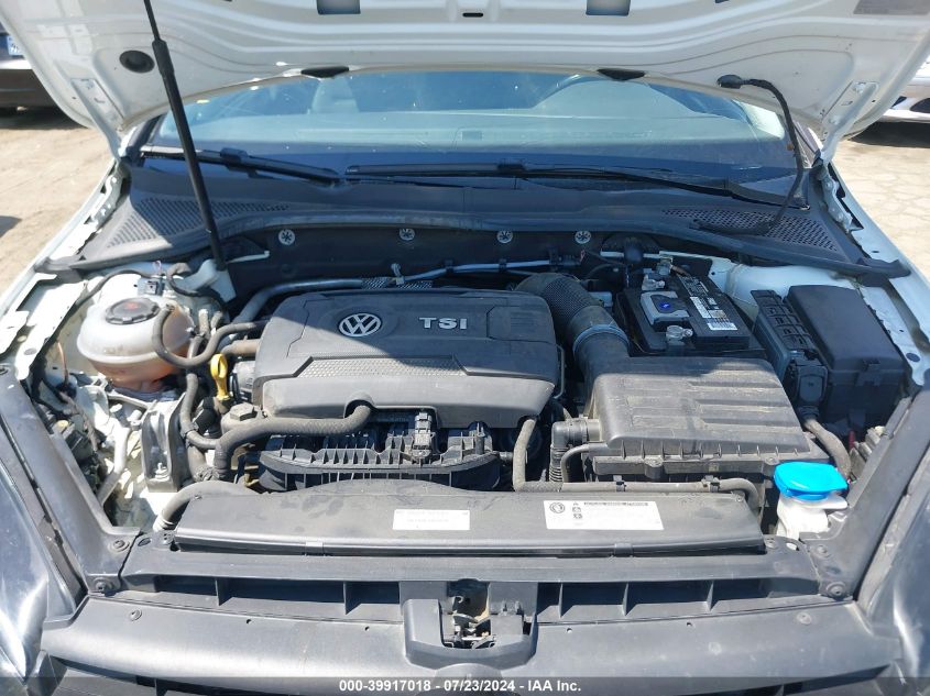 2018 Volkswagen Golf Tsi S/Tsi Se VIN: 3VWG17AUXJM265509 Lot: 39917018