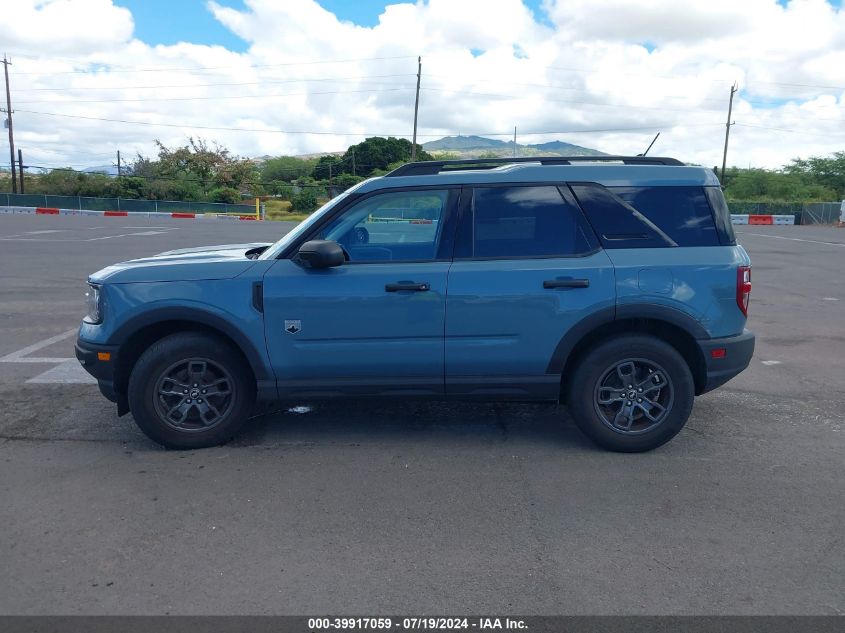 2022 Ford Bronco Sport Big Bend VIN: 3FMCR9B62NRE35646 Lot: 39917059