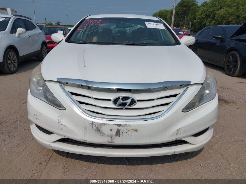 2013 Hyundai Sonata Gls VIN: 5NPEB4AC0DH505951 Lot: 39917060