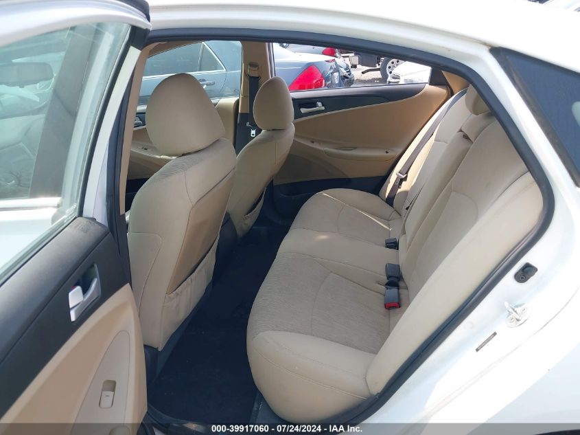 2013 Hyundai Sonata Gls VIN: 5NPEB4AC0DH505951 Lot: 39917060