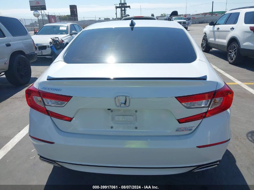 2022 Honda Accord Sport Special Edition VIN: 1HGCV1F48NA069861 Lot: 39917061