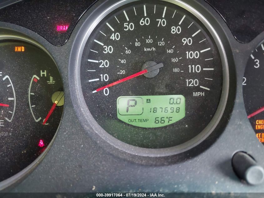 2006 Subaru Forester 2.5X Premium VIN: JF1SG65676H731898 Lot: 39917064