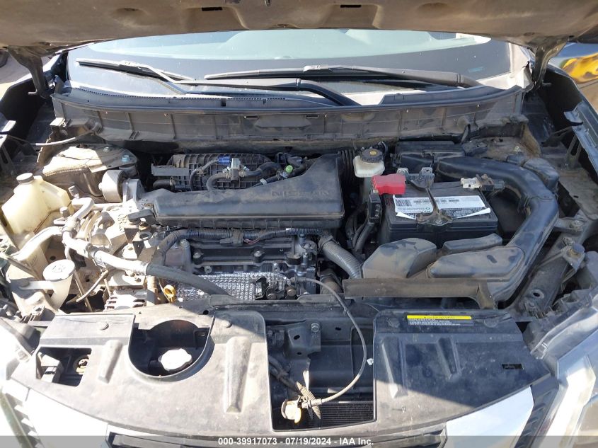 2017 Nissan Rogue Sv/Sl VIN: 5N1AT2MV6HC812132 Lot: 39917073