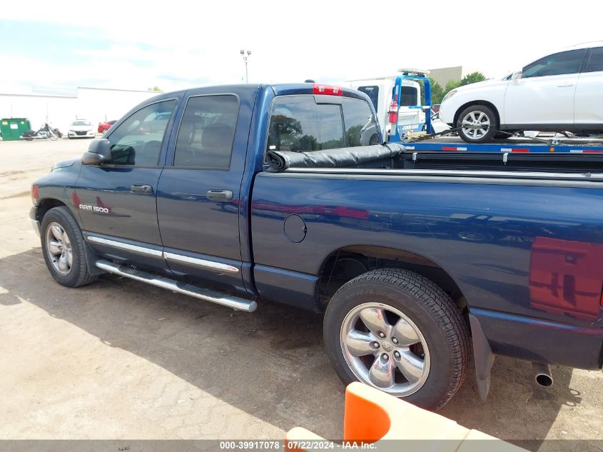 2005 Dodge Ram 1500 Slt/Laramie VIN: 1D7HA18D75J642509 Lot: 39917078