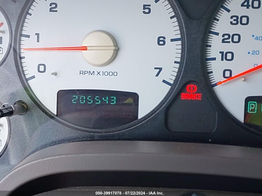 2005 Dodge Ram 1500 Slt/Laramie VIN: 1D7HA18D75J642509 Lot: 39917078