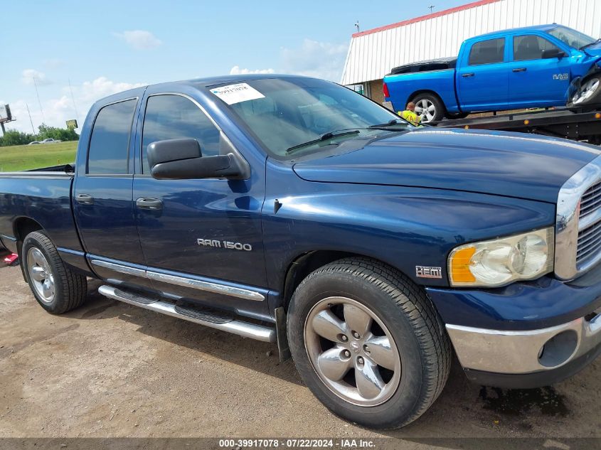 2005 Dodge Ram 1500 Slt/Laramie VIN: 1D7HA18D75J642509 Lot: 39917078