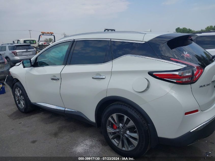 2016 Nissan Murano Platinum/S/Sl/Sv VIN: 5N1AZ2MH2GN137486 Lot: 39917130