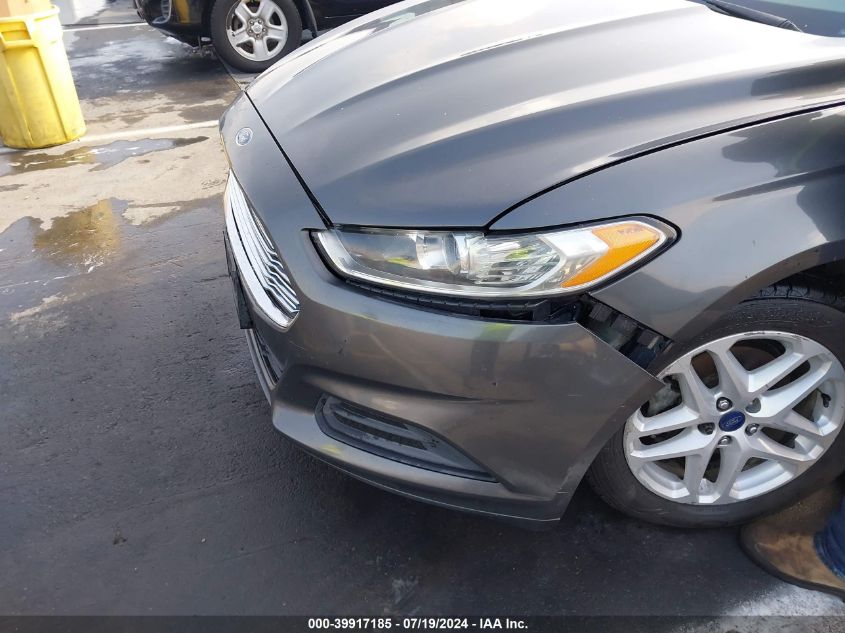 2015 Ford Fusion Se VIN: 3FA6P0H76FR183331 Lot: 39917185