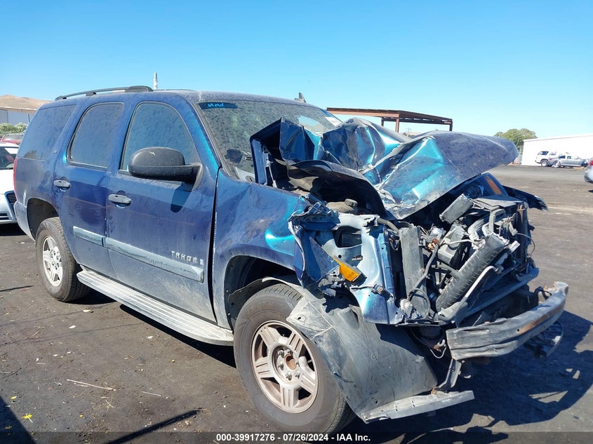 1GNFC13C47R329830 2007 Chevrolet Tahoe Ls auction photo 1