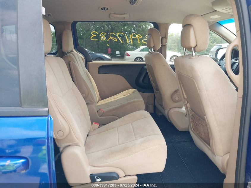 2013 Dodge Grand Caravan Se VIN: 2C4RDGBG3DR702890 Lot: 39917283