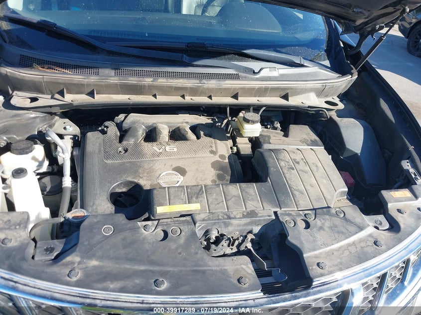 2012 Nissan Murano Le VIN: JN8AZ1MW5CW237359 Lot: 39917289