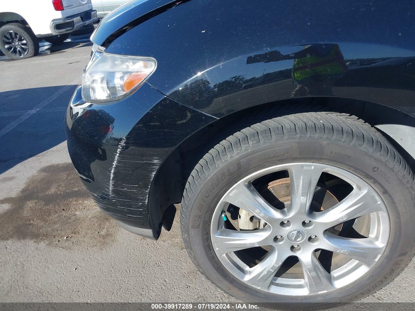 2012 Nissan Murano Le VIN: JN8AZ1MW5CW237359 Lot: 39917289