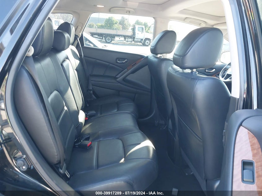 2012 Nissan Murano Le VIN: JN8AZ1MW5CW237359 Lot: 39917289