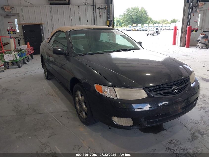 2000 Toyota Camry Solara VIN: 2T1FF22PXYC809991 Lot: 39917296