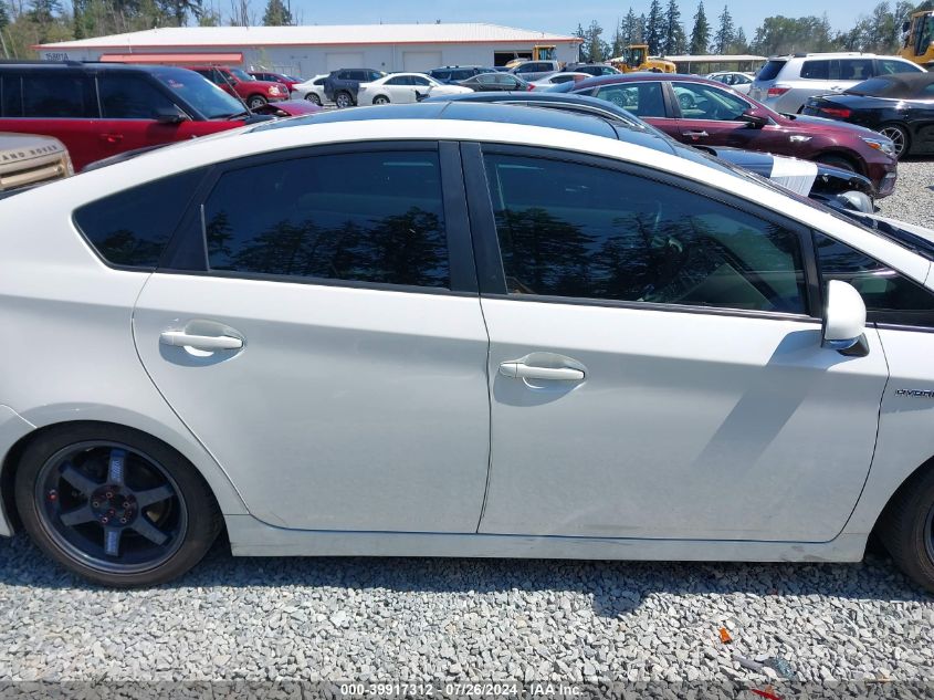 2011 Toyota Prius Four VIN: JTDKN3DU0B5324371 Lot: 39917312