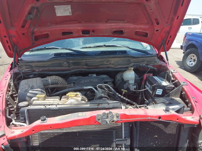 2004 Dodge Ram 1500 Slt/Laramie VIN: 1D7HA16D74J186805 Lot: 39917316