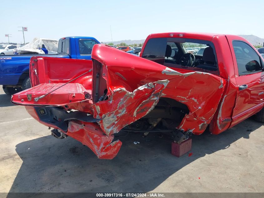 2004 Dodge Ram 1500 Slt/Laramie VIN: 1D7HA16D74J186805 Lot: 39917316