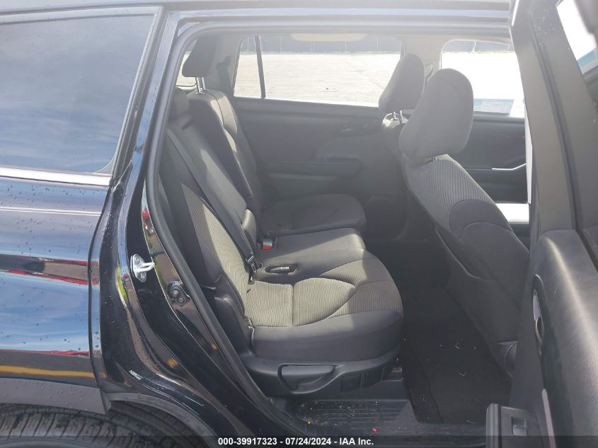 2021 Toyota Highlander Le VIN: 5TDZZRAH8MS523310 Lot: 39917323