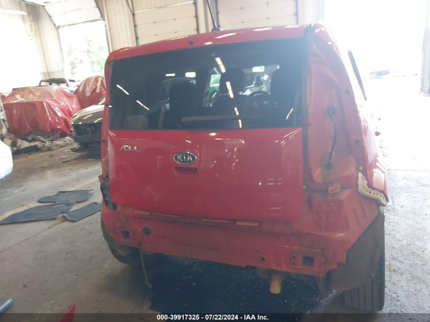 2012 Kia Soul + VIN: KNDJT2A68C7355259 Lot: 39917325