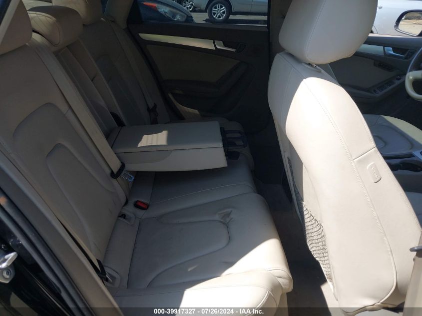 2012 Audi A4 2.0T Premium VIN: WAUFFAFL2CA116442 Lot: 39917327