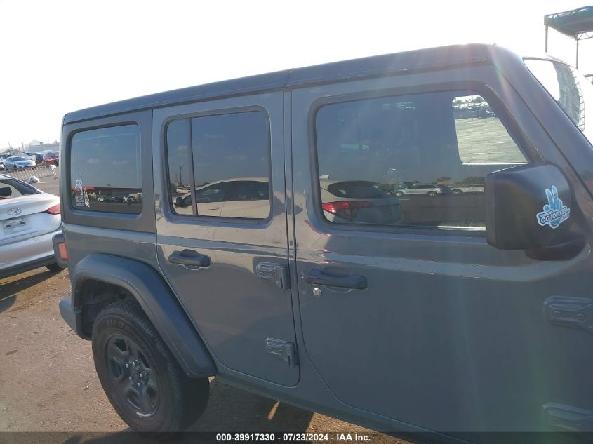 2019 Jeep Wrangler Unlimited Sport 4X4 VIN: 1C4HJXDG7KW585837 Lot: 39917330